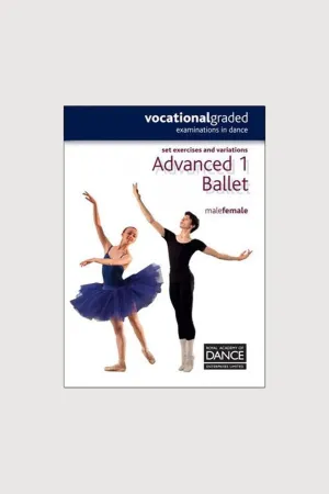 10052 - Dance Advanced 1 Male & Female RAD Syllabus Book