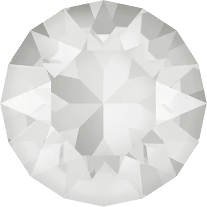 1028 & 1088 Swarovski Chaton & Round Stones, Crystal Powder Grey Unfoiled (001 L105)
