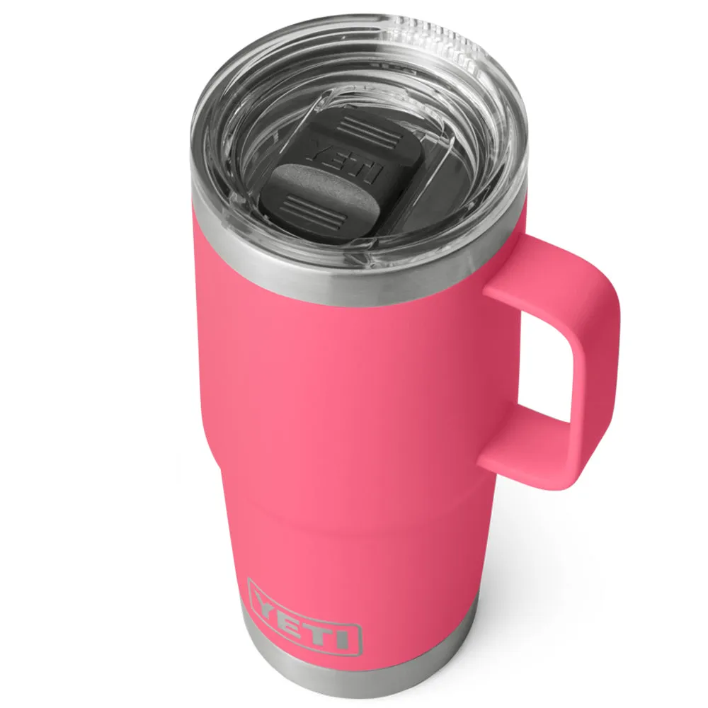 21071503012 TAZA RAMBLER 20oz TRAVEL MUG CON TAPA STRONGHOLD TROPICAL PINK MARCA YETI