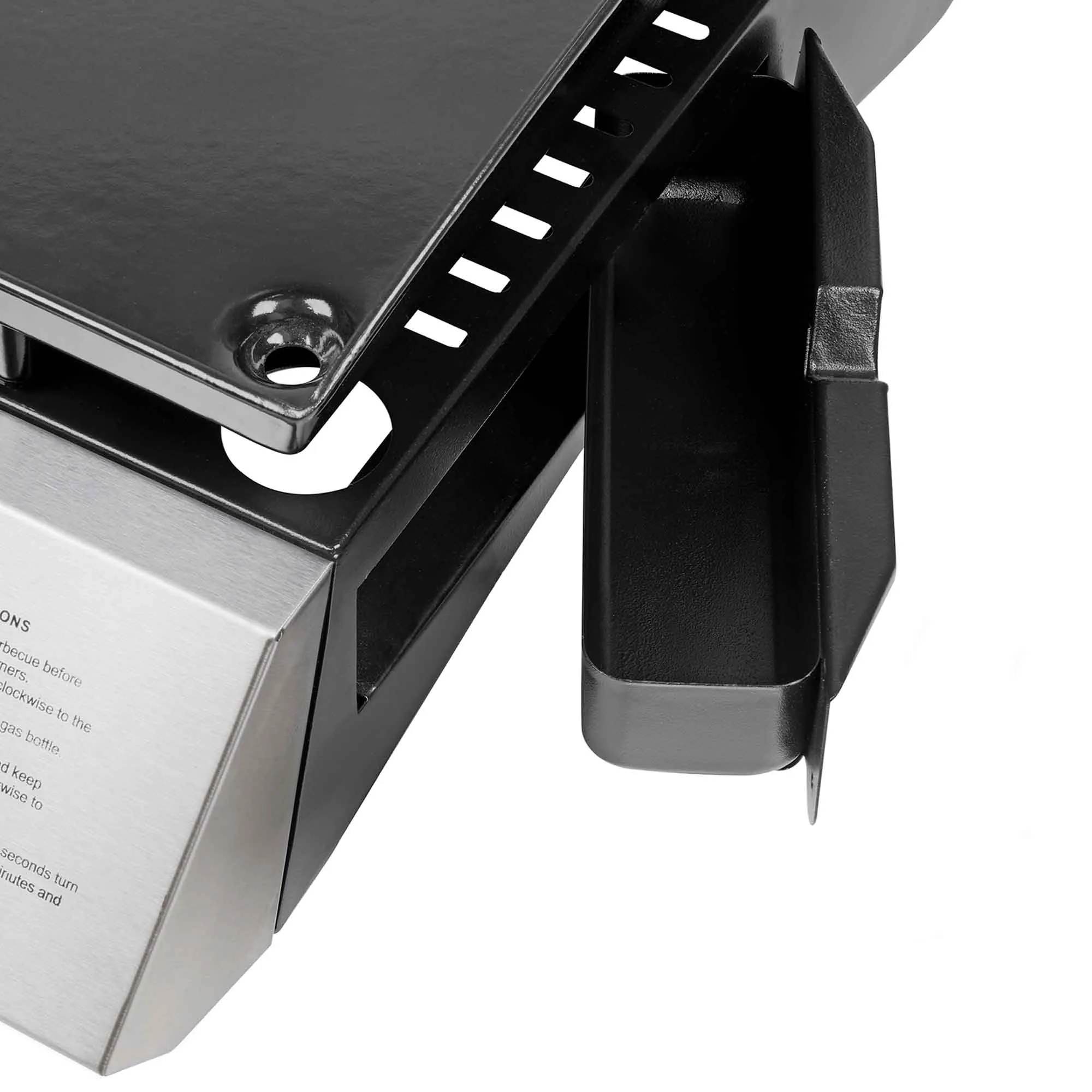 3 Burner Portable Gas Plancha 7.5kW BBQ Griddle, Stainless Steel - DG22