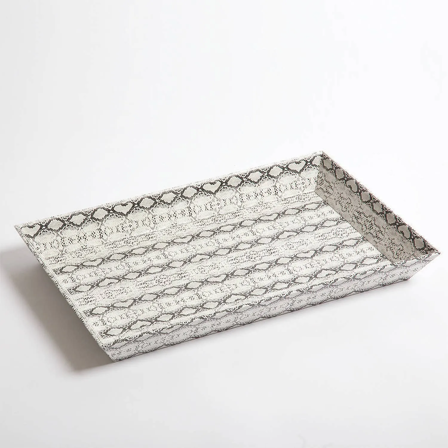 8 Oak Lane - Python Leatherette Tray - Large