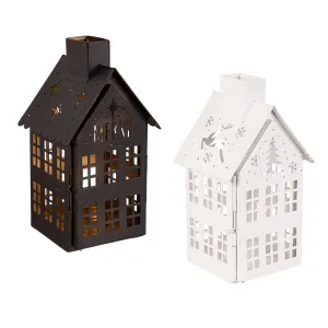 8" Christmas House Lantern,47m5605