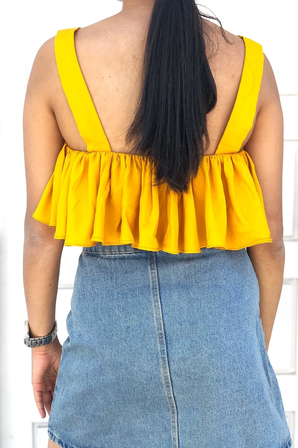 Ablaze Top Yellow