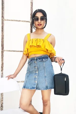 Ablaze Top Yellow