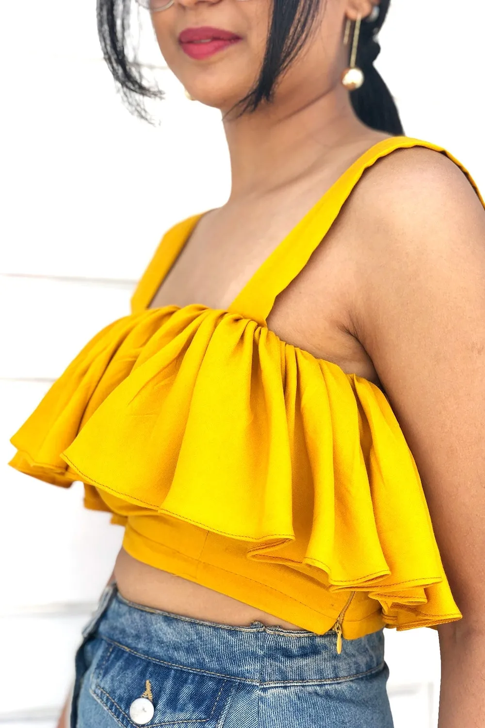Ablaze Top Yellow