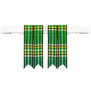 Acrylic Tartan Flashes - Irish National