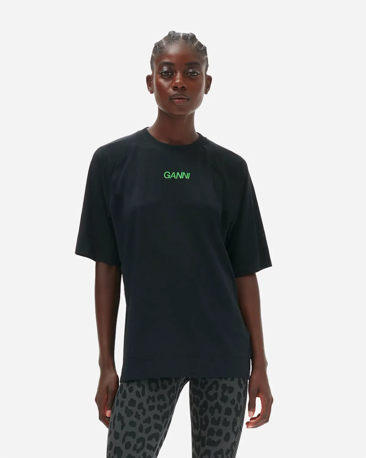 Active Mesh T-shirt - Black