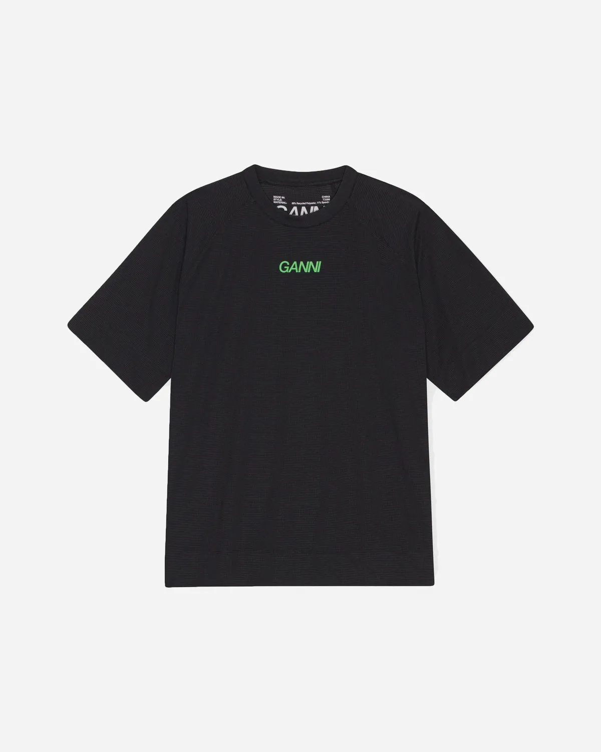 Active Mesh T-shirt - Black