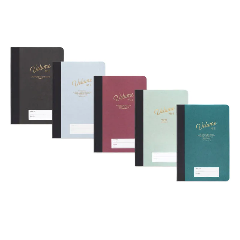 Adventure - 5 Travel Notebooks
