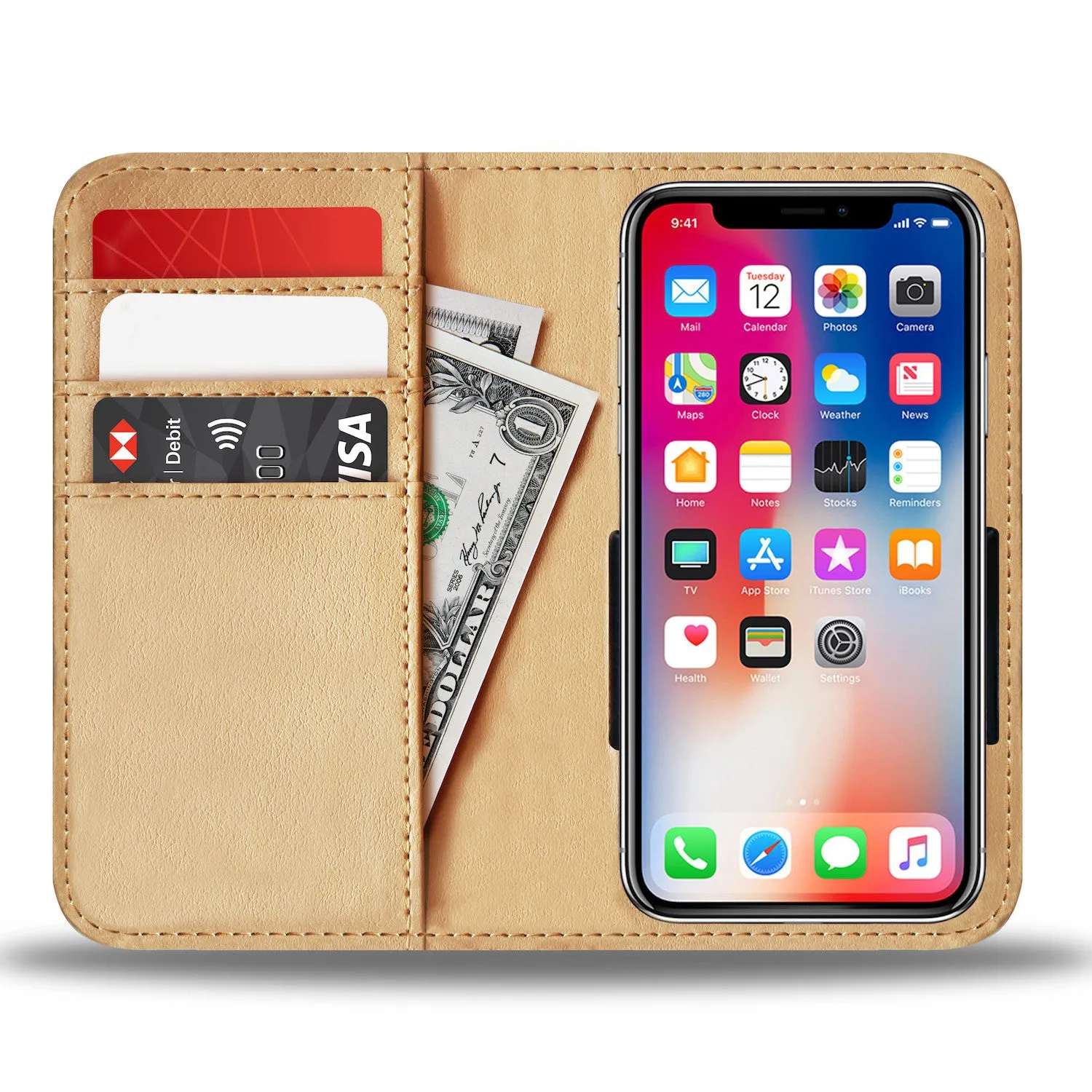 American Eskimo Phone Case Wallet