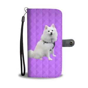 American Eskimo Phone Case Wallet
