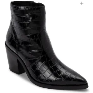 Aqua CollegeQuiana Waterproof Bootie Black Croc