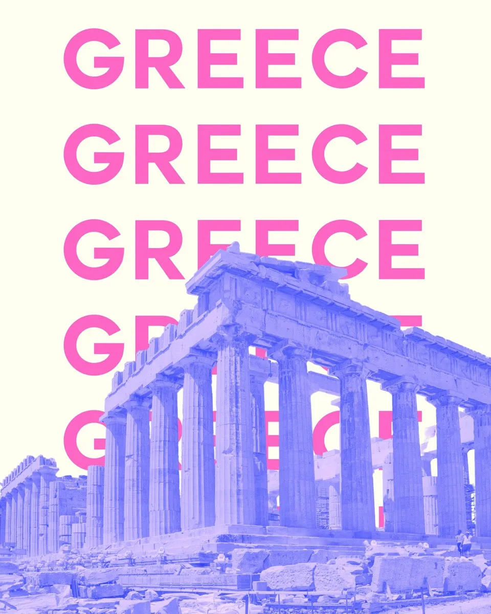 Around The World Travel Poster