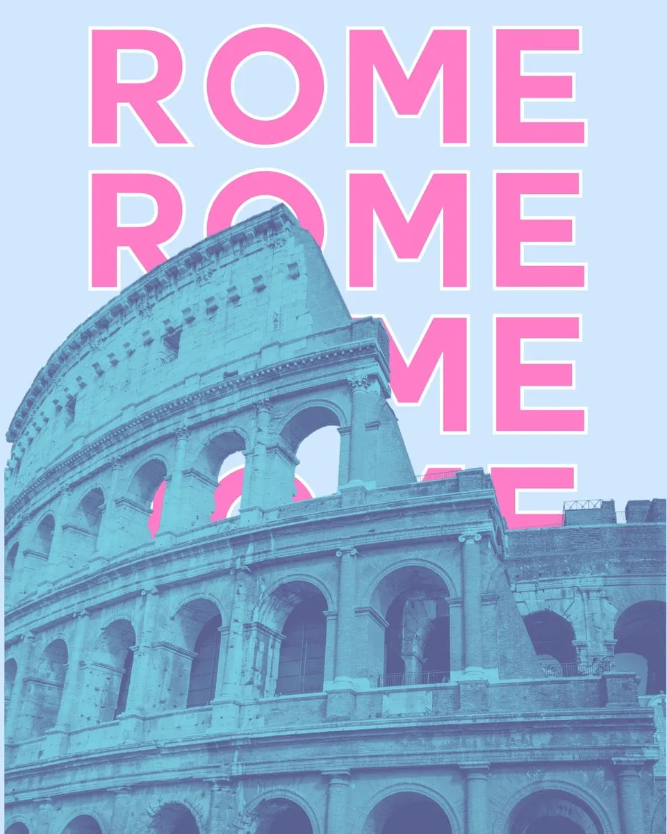 Around The World Travel Poster