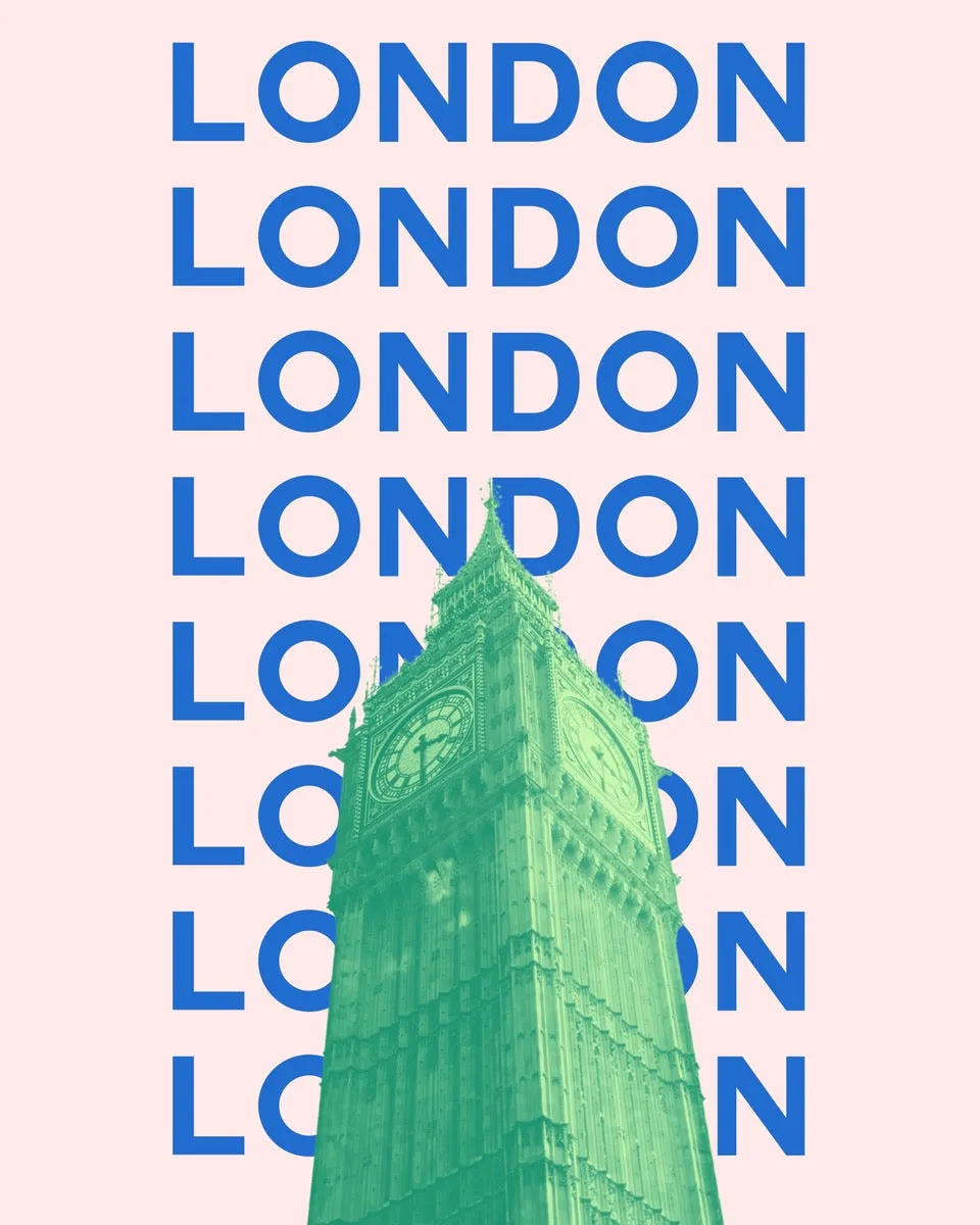 Around The World Travel Poster