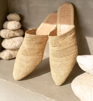Babouche Tayri Neutral Beige