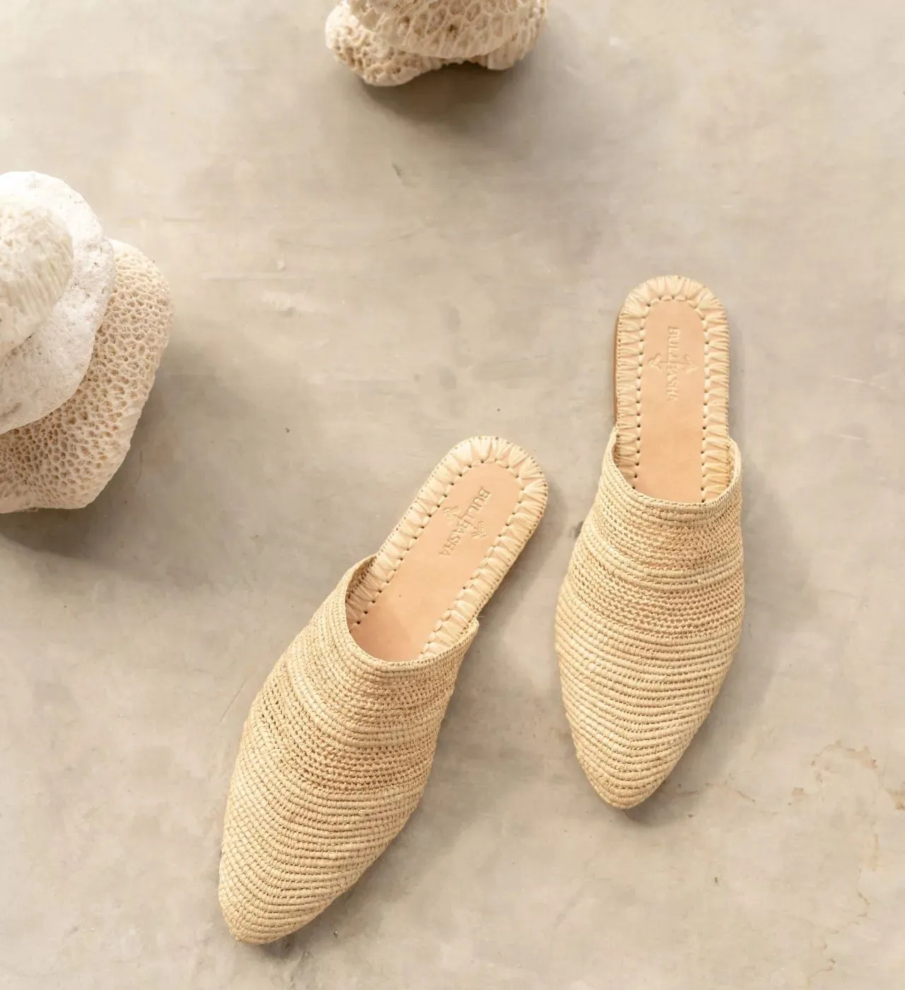 Babouche Tayri Neutral Beige