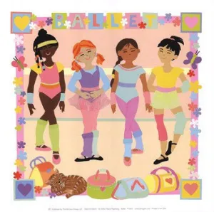 Ballet Girls Print