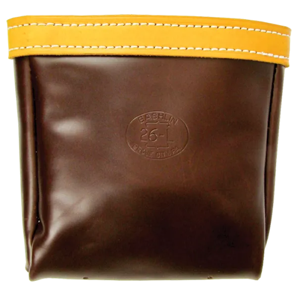 Bashlin - Very Heavy, Durable Leather Bolt and Nut Bag