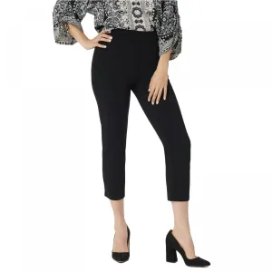 Belle by Kim Gravel Women's Tummy-Smoothing Ponte Knit Crop Pants