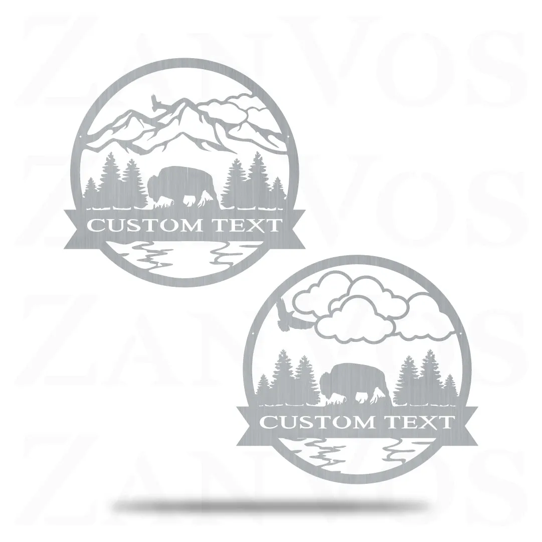Bison Outdoor Monogram