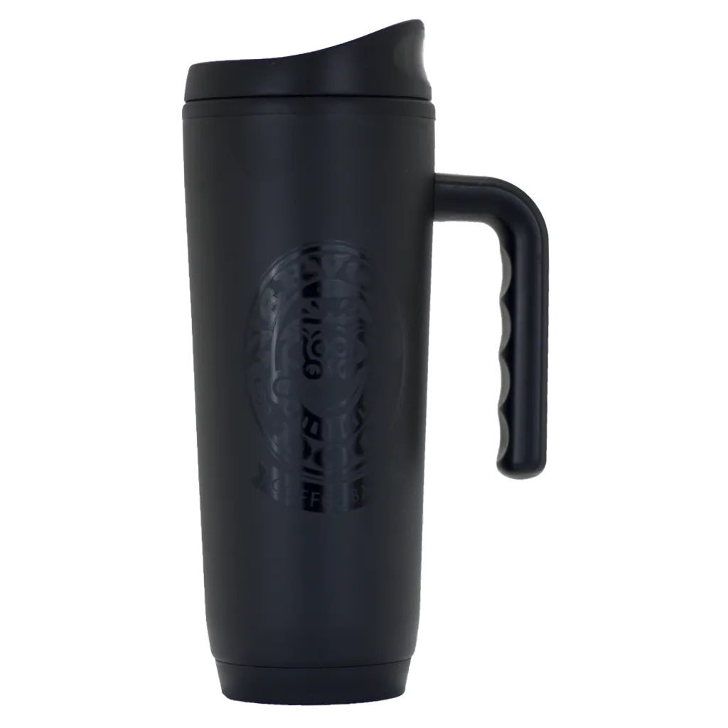 Black Travel Mug