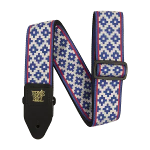 Blue Crux Jacquard Strap
