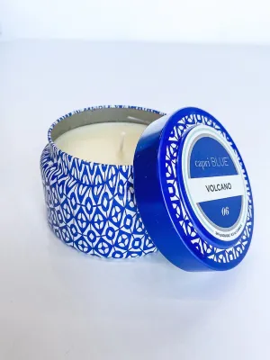 Blue Printed Travel Tin