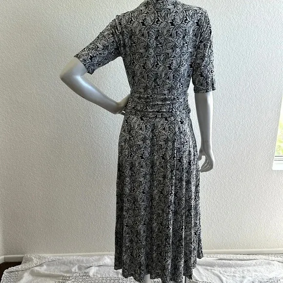 Boden Ruched Waist Jersey Midi Dress size 8R