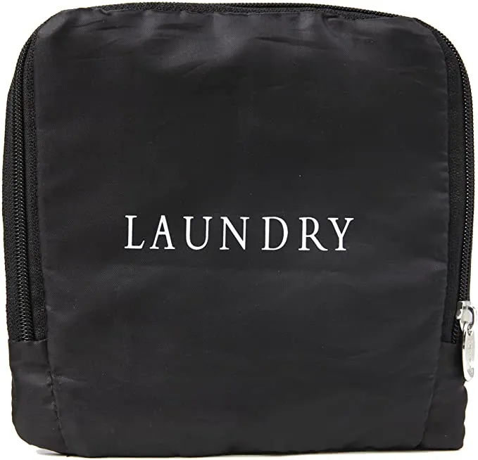 Brand new Miamica Laundry Bag Packing Organizers, Black! Great alternative to storing dirty clothes in plastic bags.