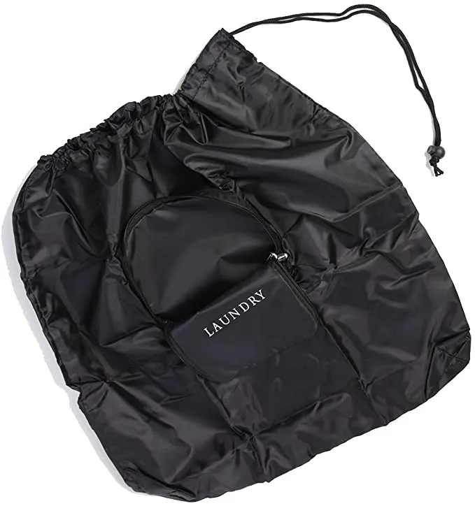 Brand new Miamica Laundry Bag Packing Organizers, Black! Great alternative to storing dirty clothes in plastic bags.