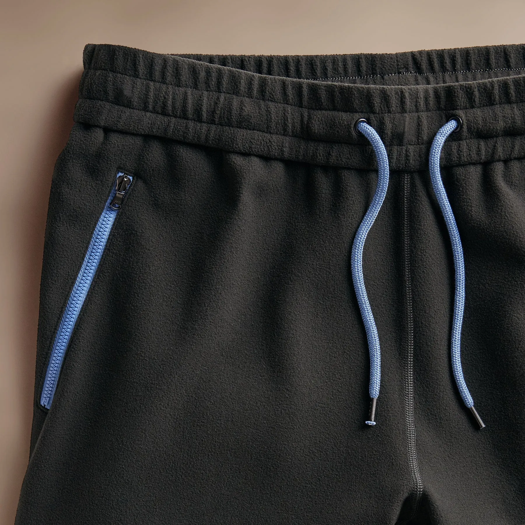 Brush Scuba Zip Pocket Performance Pant - Carbon/Blue