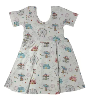 Carnival Magic Twirl Knit Dress
