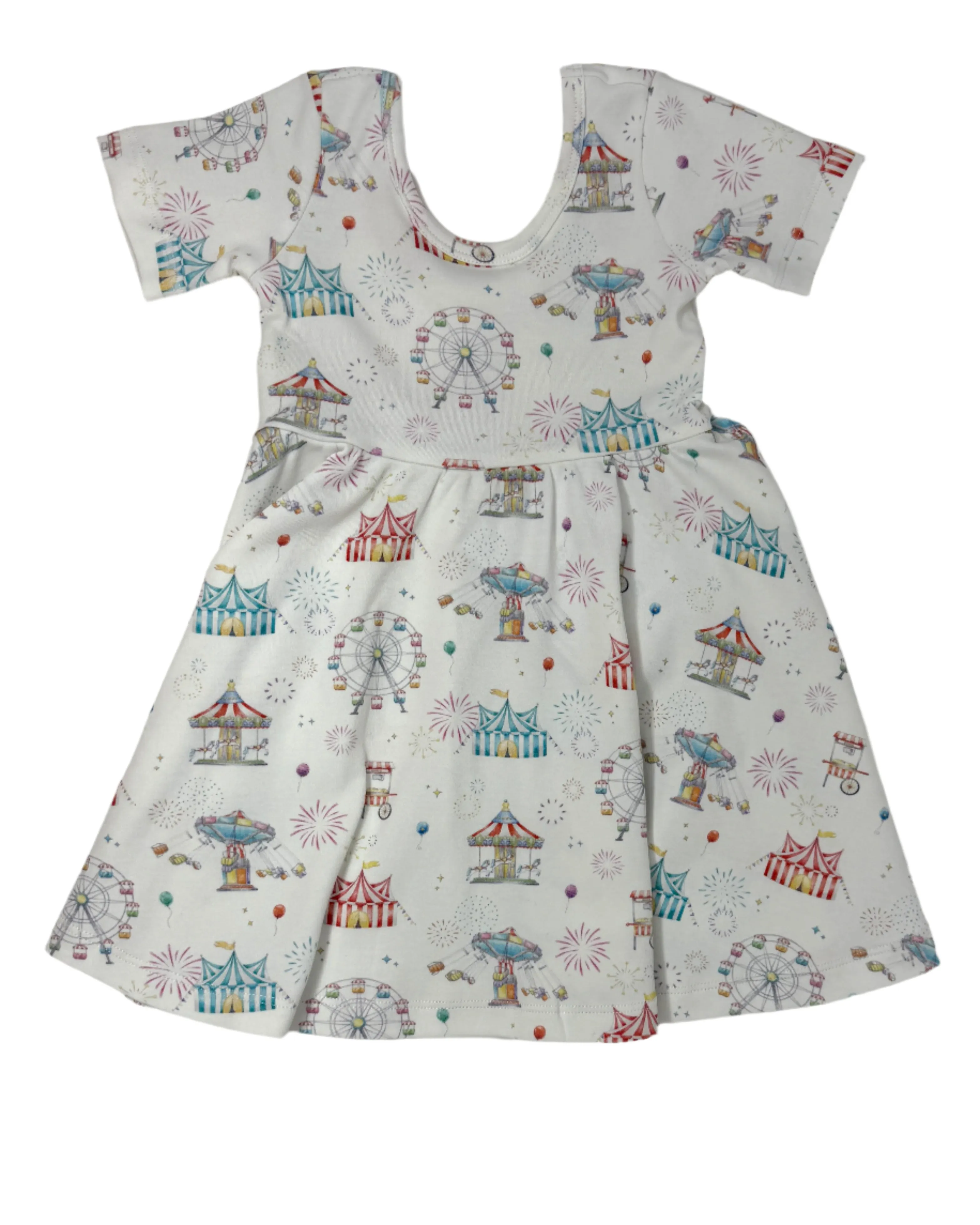 Carnival Magic Twirl Knit Dress