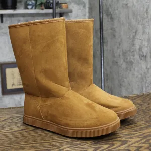 Cat & Jack Girls Youth Natalia Shearling Style Boots 88435465 Cognac Brown 4