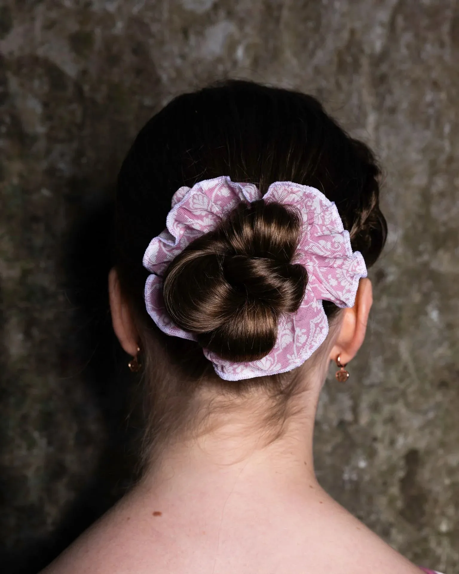 CD Spring Scrunchie