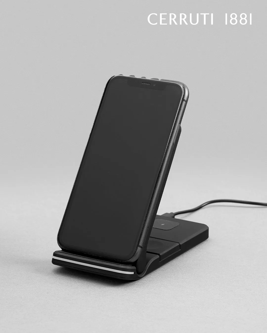 CERRUTI 1881 NAG428A - Wireless charger Block Black