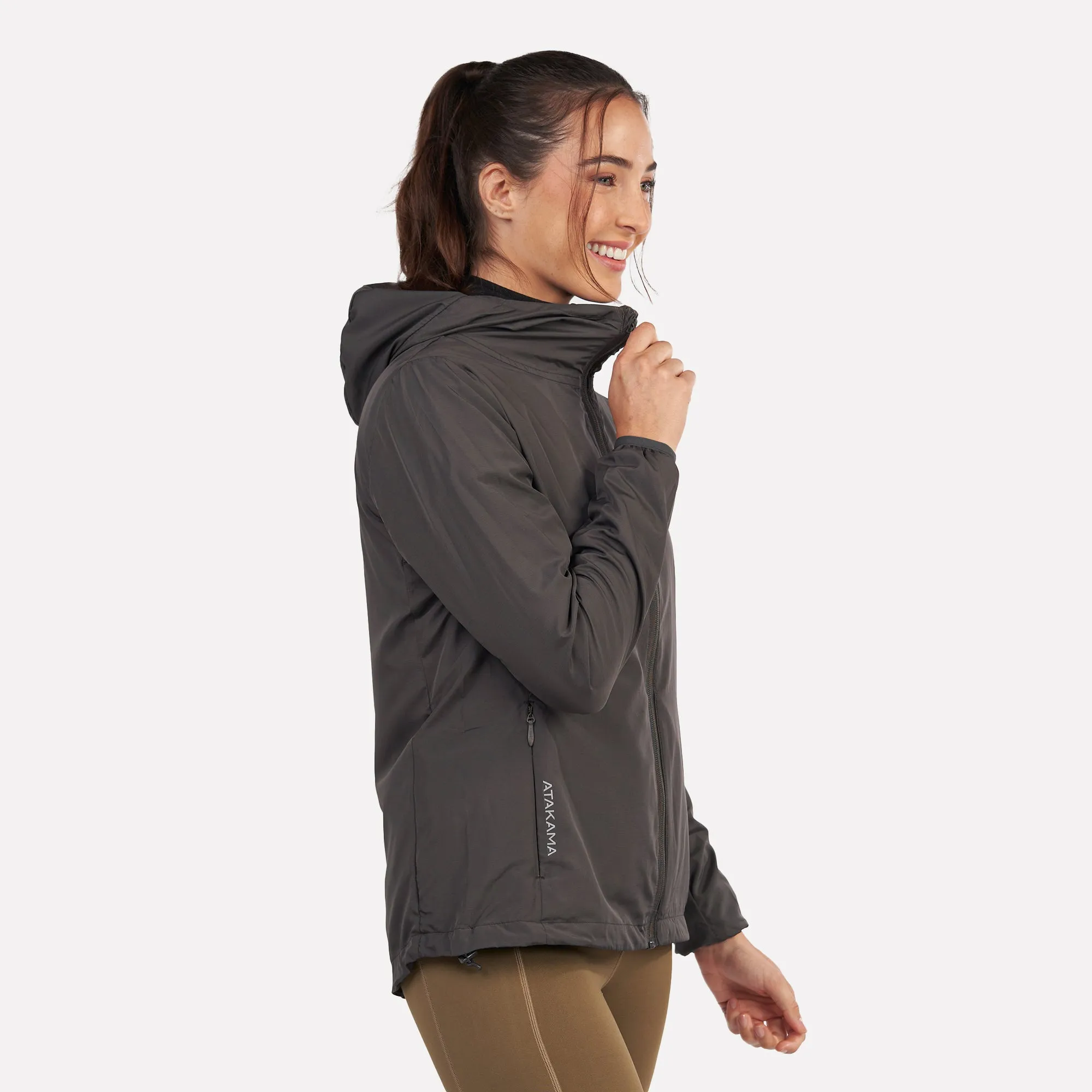 Chaqueta Cortaviento Ultraligero mujer Declive Atakama Outdoor