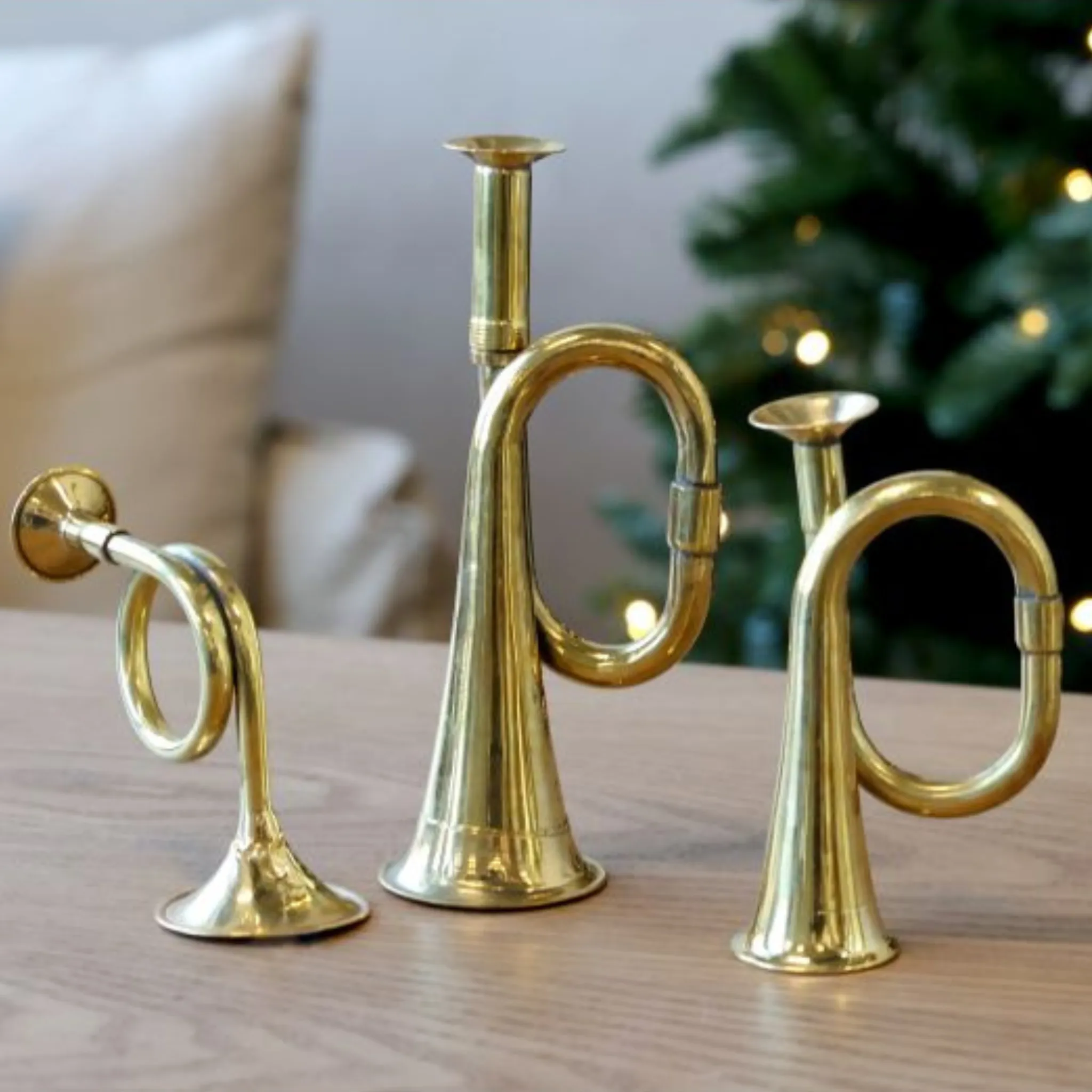 Chic Antique Trompet sæt af 3
