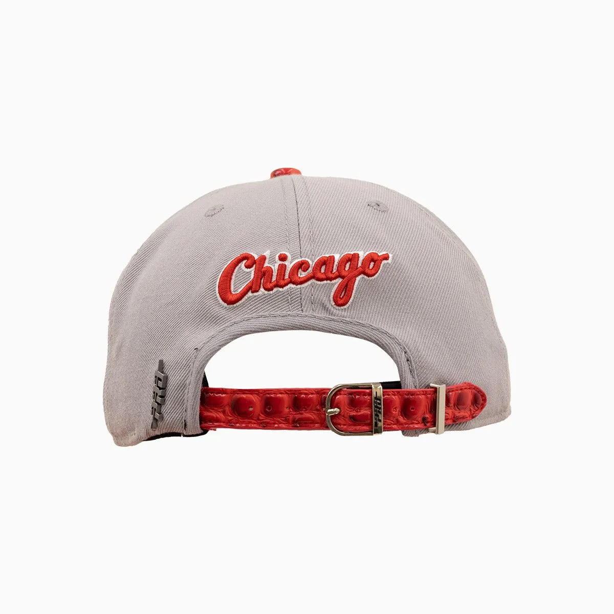 Chicago White Sox MLB Leather Visor Snapback Hat