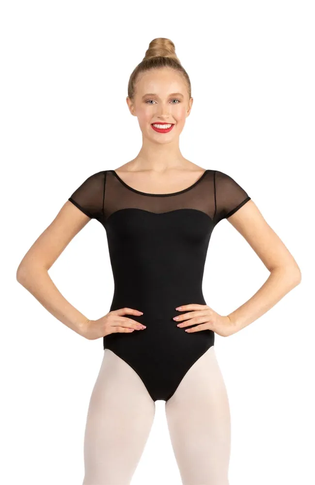Child Mesh Yoke Bodysuit
