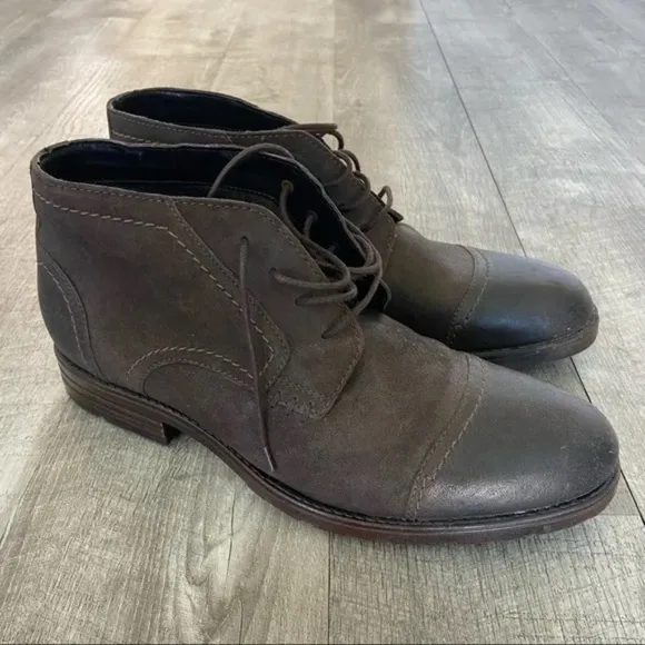Clarks Men’s Brown Leather Boots