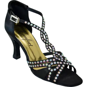 Comfort - Butterfly - Black Satin