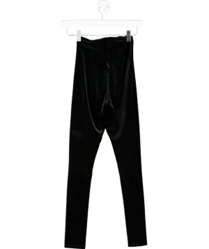Commando Black Velvet Smoothing Leggings UK XS