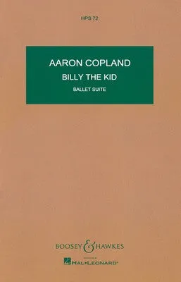 COPLAND - BILLY THE KID STUDY SCORE