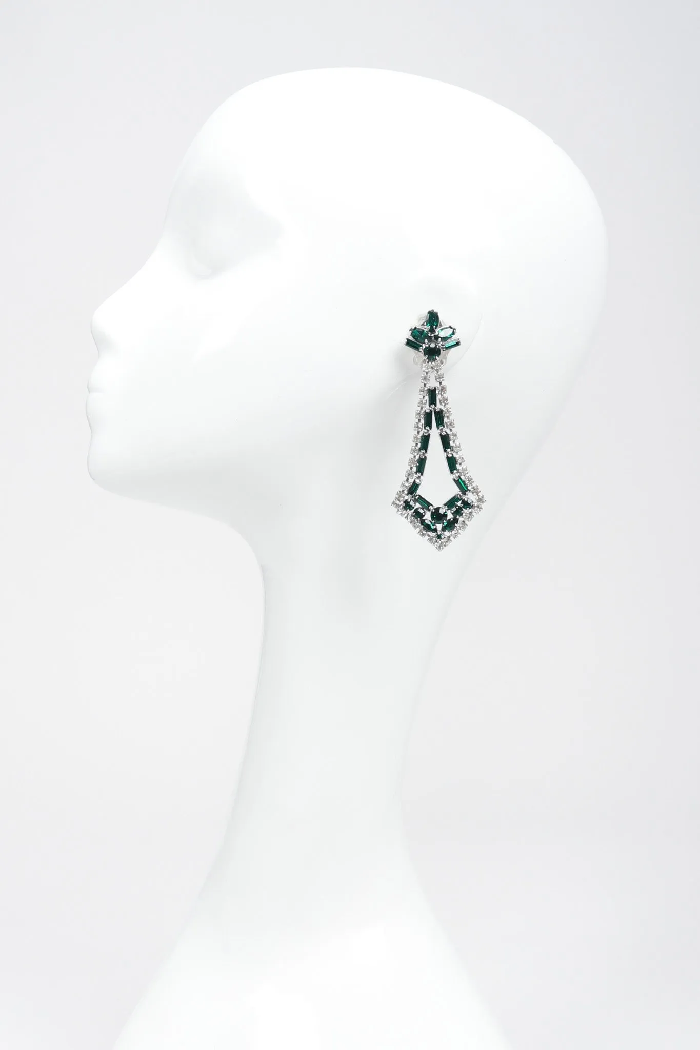 Crystal Deco Drop Earrings