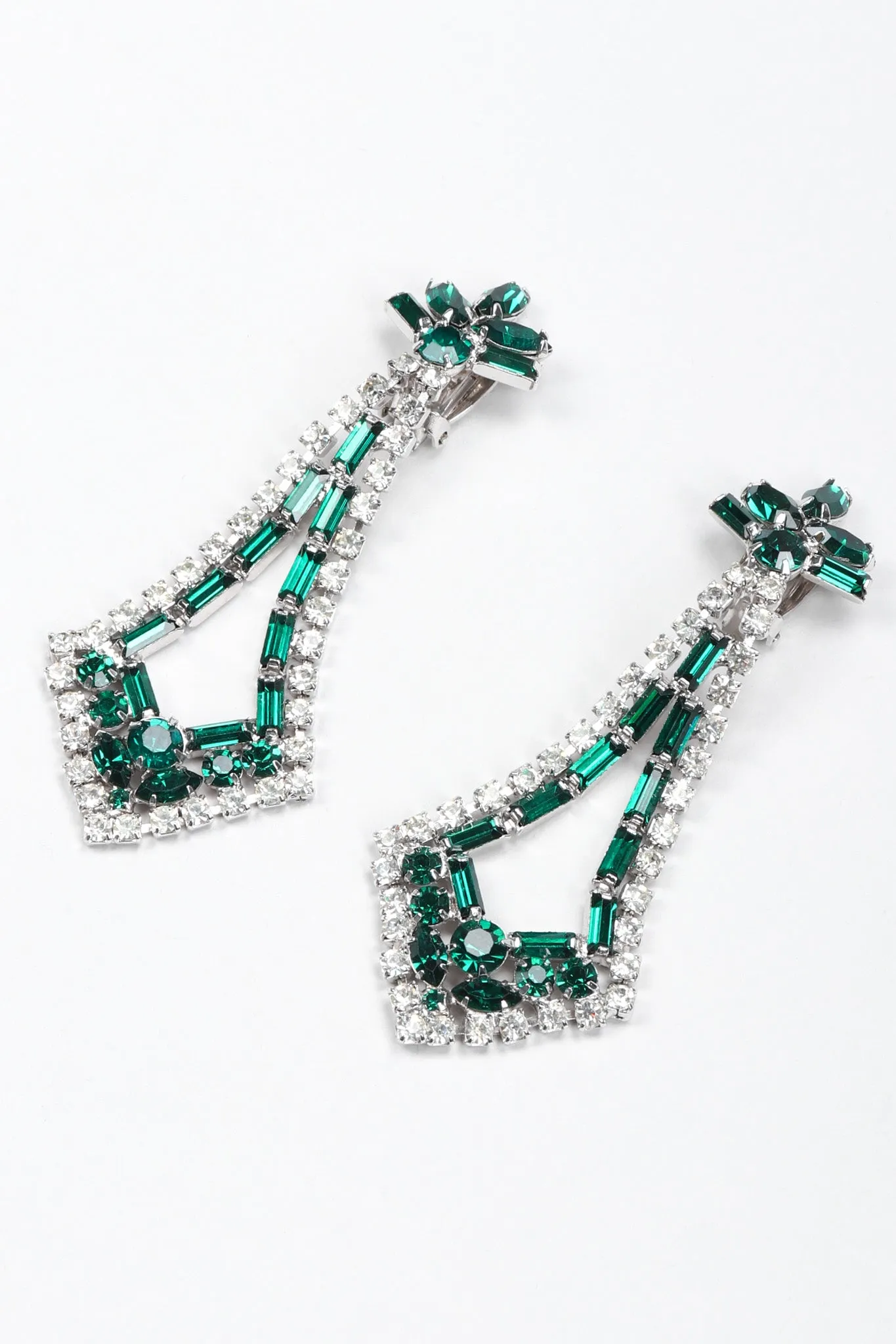 Crystal Deco Drop Earrings