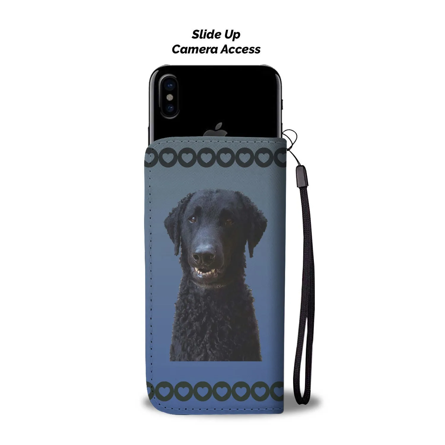 Curly Coated Retriever Phone Case Wallet