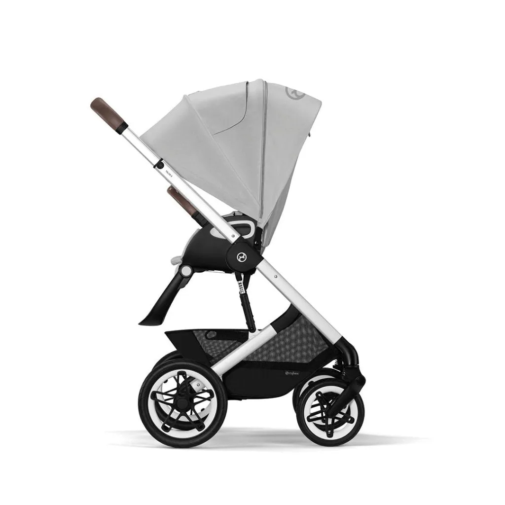 CYBEX Talos Comfort Travel System with ATON B2 - Lava Grey