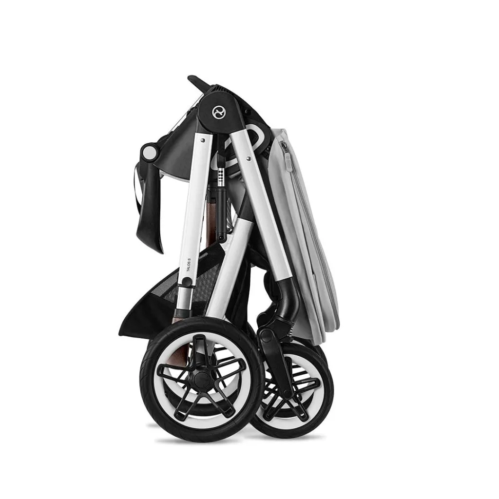CYBEX Talos Comfort Travel System with ATON B2 - Lava Grey